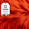 FabricLA | Faux Fur Fabric Square | 10" X 10" Inch Wide Pre-Cut Shaggy | Fake Fur Fabric | DIY, Craft Fur Decoration, Fashion Accessory, Hobby | Orange